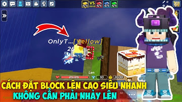 (Blockman GO) Hướng Dẫn Cách Đặt Block "LÊN CAO" Không Bị Delay Trong BEDWARS | Lão Gió