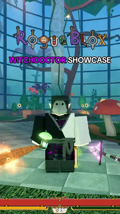 Witchdoctor Showcase In Rogueblox #rogueblox #roguelineage #roblox #robloxfyp #fyp
