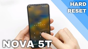 Huawei Nova 5T Hoe voer je een HARDE reset uit?