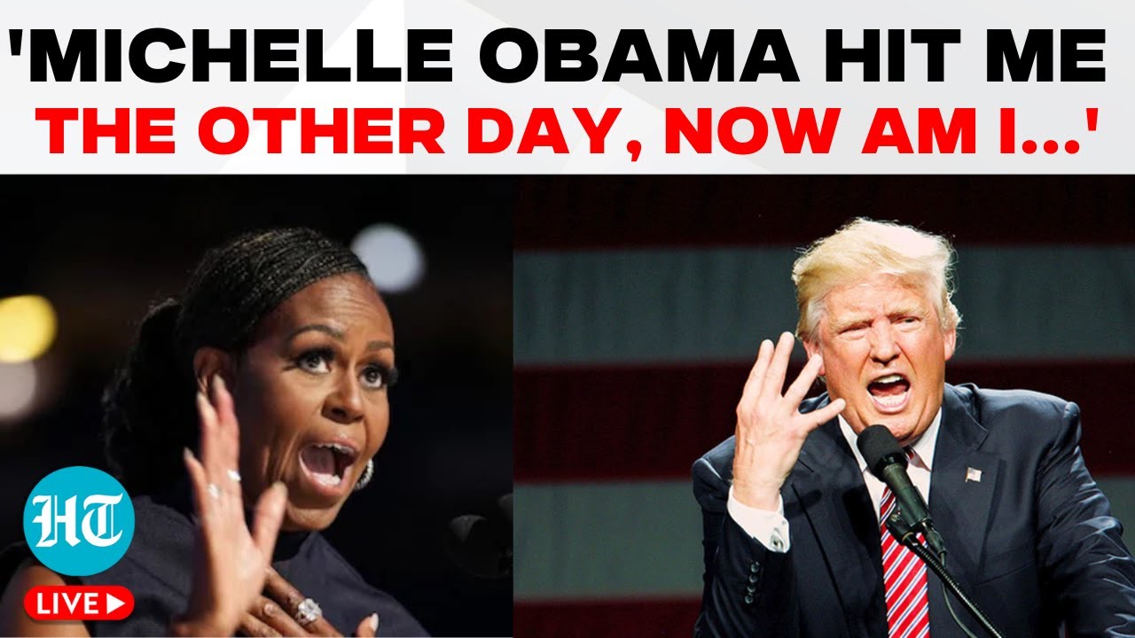 US Election Updates LIVE: Trump Makes Stunning Claim, Says Michelle ...
