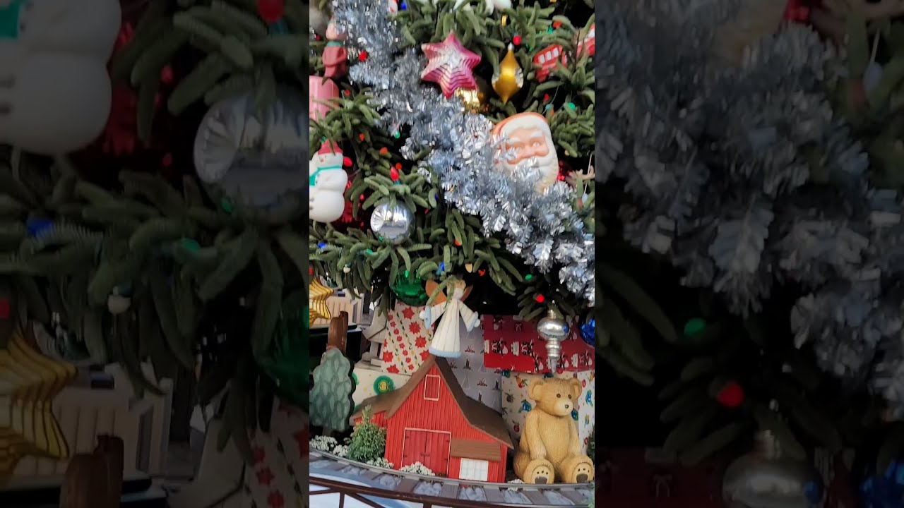 An easter egg under the DCA Christmas tree 