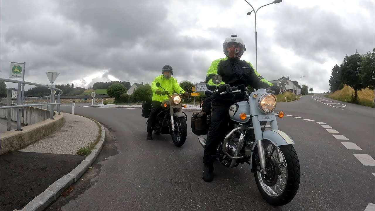 2x Royal Enfield + Kawasaki - Balaton, Koper ... 2025 