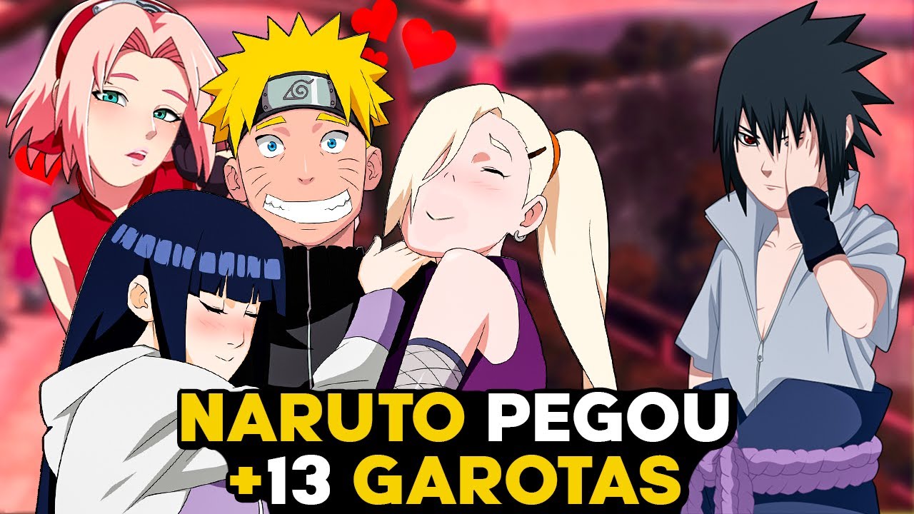 QUEM PEGOU MAIS GAROTAS: NARUTO OU SASUKE? - Nerdficando