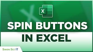 How to Add Spin Buttons in Excel: Add buttons to a spreadsheet