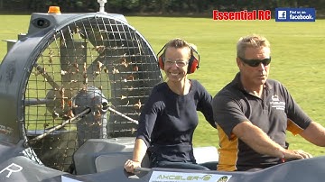 FAST Hovercraft RIDE with Axceler-8 at Festival of Flight | Ragley Hall 2016