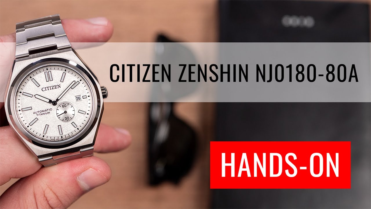 HANDS-ON: Citizen Sports Zenshin Automatic Super Titanium NJ0180