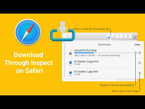 How to Save a Video Through Inspect Using Safari on Mac