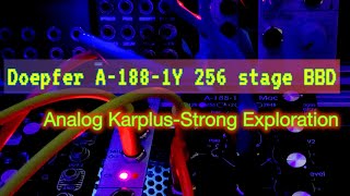 Celebrity Doepfer A-188-1Y 256 Stage BBD Karplus Strong Patch 🎸- 11/5/25 Profile