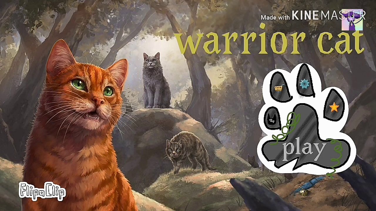 Warrior cat game (part 1) [flipaclip] #jouonsensemble - YouTube