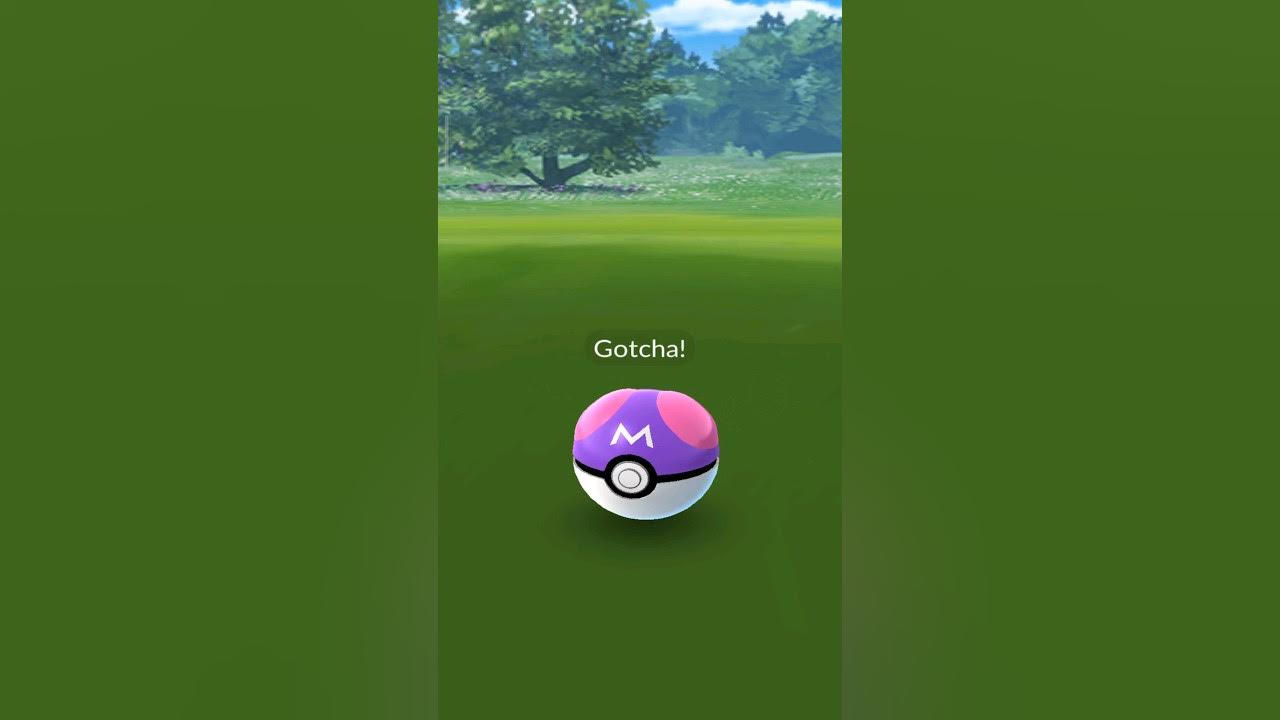 AwesomeAdam on X: The perfect use for a Masterball in Pokemon GO