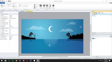memasukan  object sprite dan tiled background || Tutorial 2