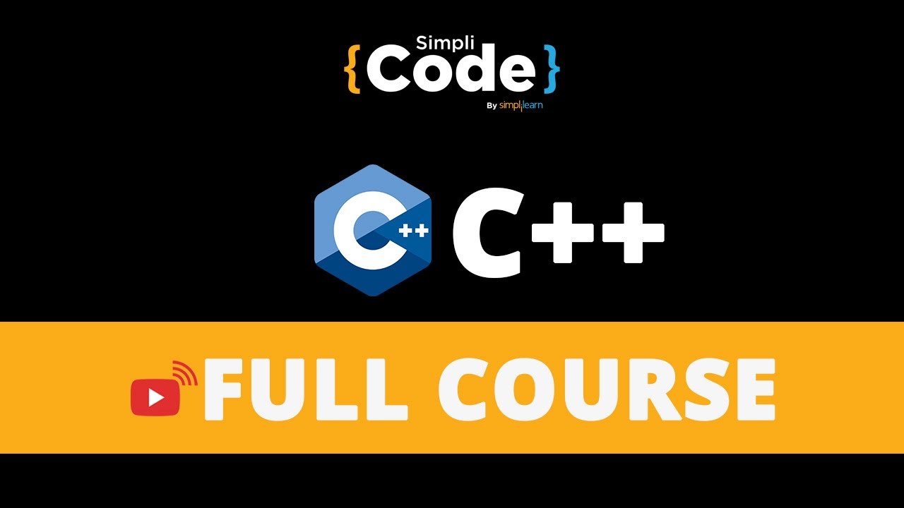C++ Full Course 2022 | C++ Tutorial | C++ Tutorial For Beginners | C++ Course | SimpliCode