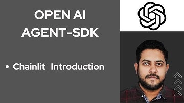 12. Chainlit introduction | Openai Agent-SDK