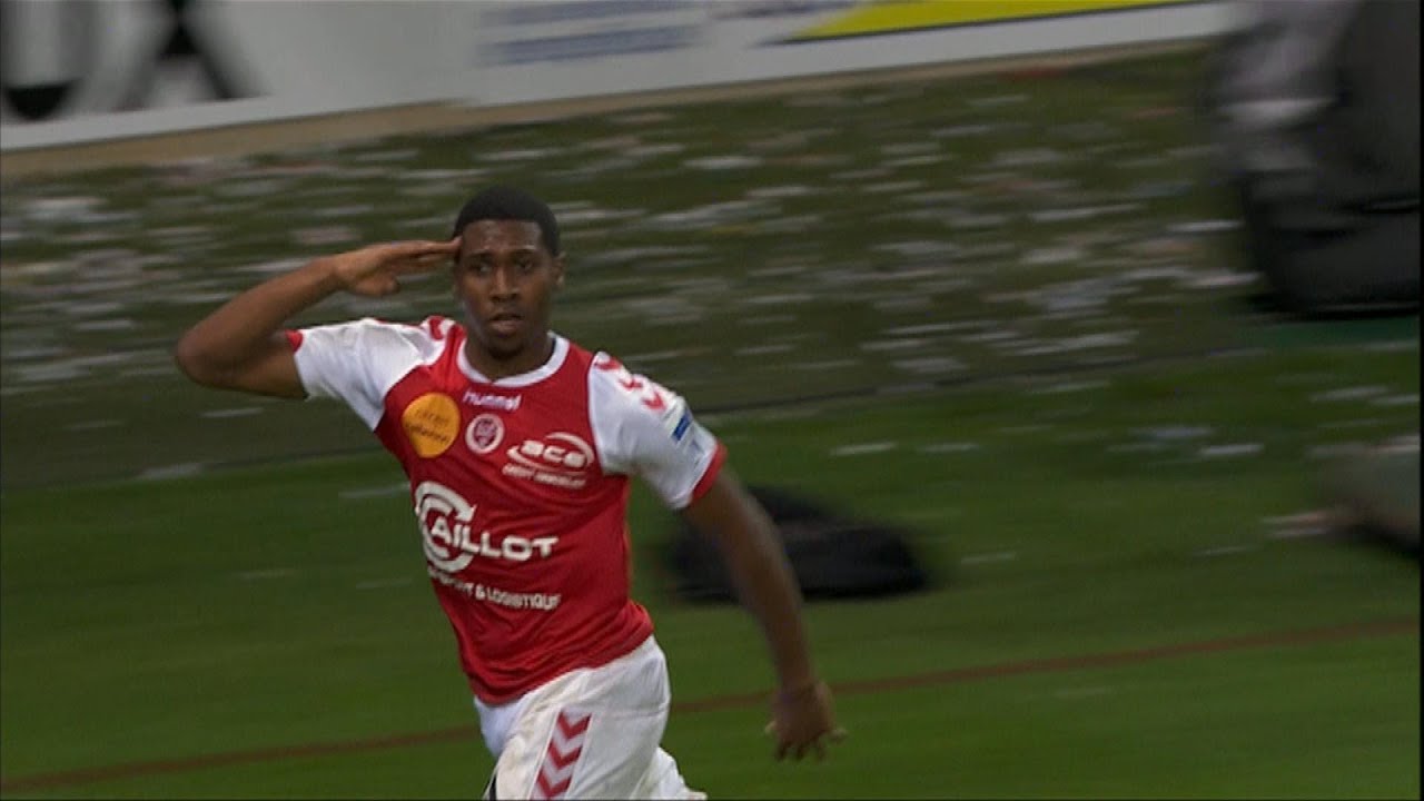 But Christopher GLOMBARD (71') - Stade de Reims - Montpellier Hérault SC (3-1) / 2012-13
