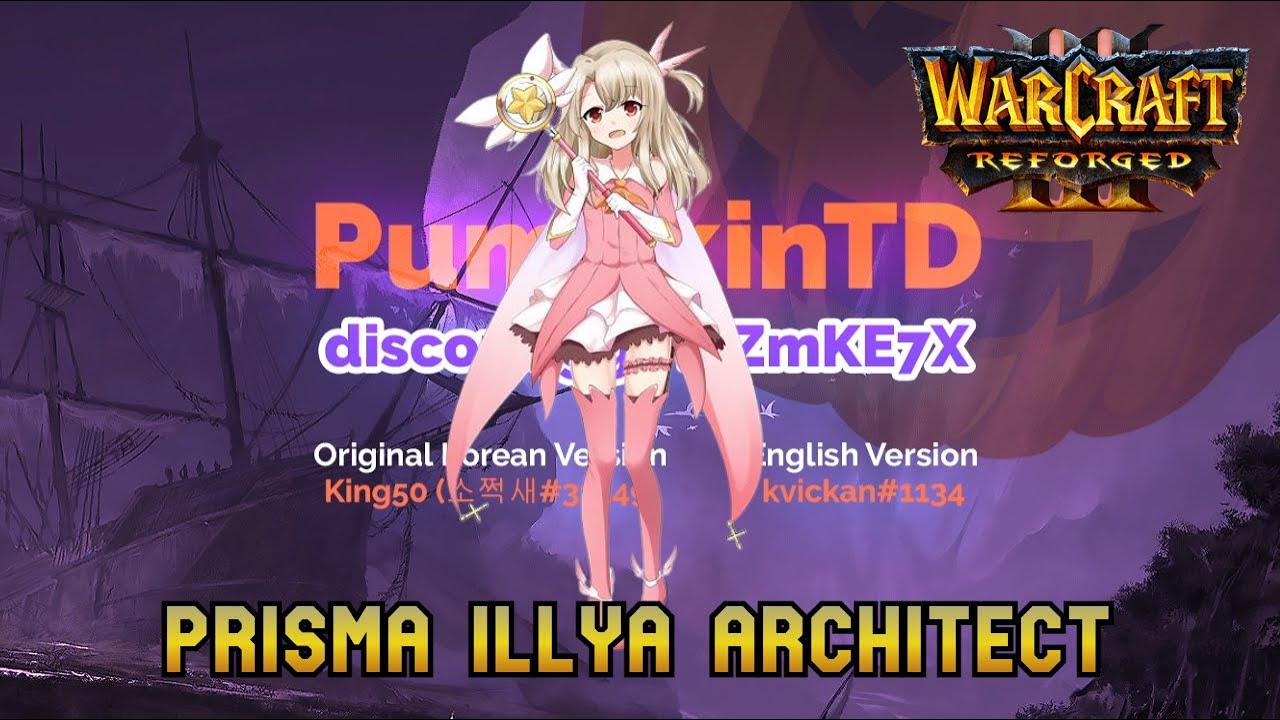UNLOCK NEW SKIN !! ILLYA I LOVE YOUUUU - Pumpkin TD - WARCRAFT 3