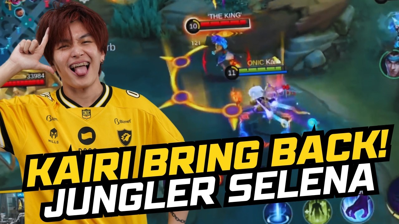 KAIRI BRING BACK THE LEGENDARY JUNGLER SELENA IN HIGH RANK!