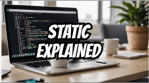 Static Keyword in Java 🔥 Explained with Examples | Static Block, Method & Variable Simplified!