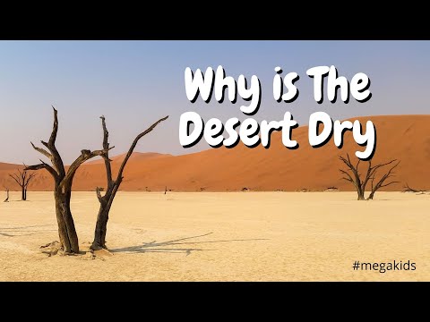 Why is the Desert Dry | Types of Desert | Reasons and Explanations | Mega Kids