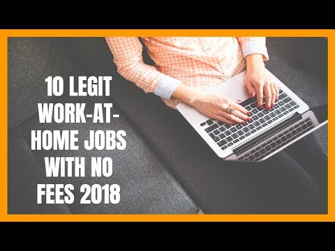 10 Legit Work-At-Home