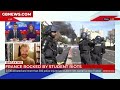 Rioters ATTACK police and set firefighter ABLAZE in 'vicious' scenes in France