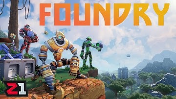 Starting A Factory To Repair Our Space Station ! Foundry First Look [E1]