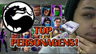 Tierlist - Os Melhores De Ultimate Mortal Kombat 3 (Super Nintendo) Tierlist - Os Melhores De Ultimate Mortal Kombat 3 (Super Nintendo)