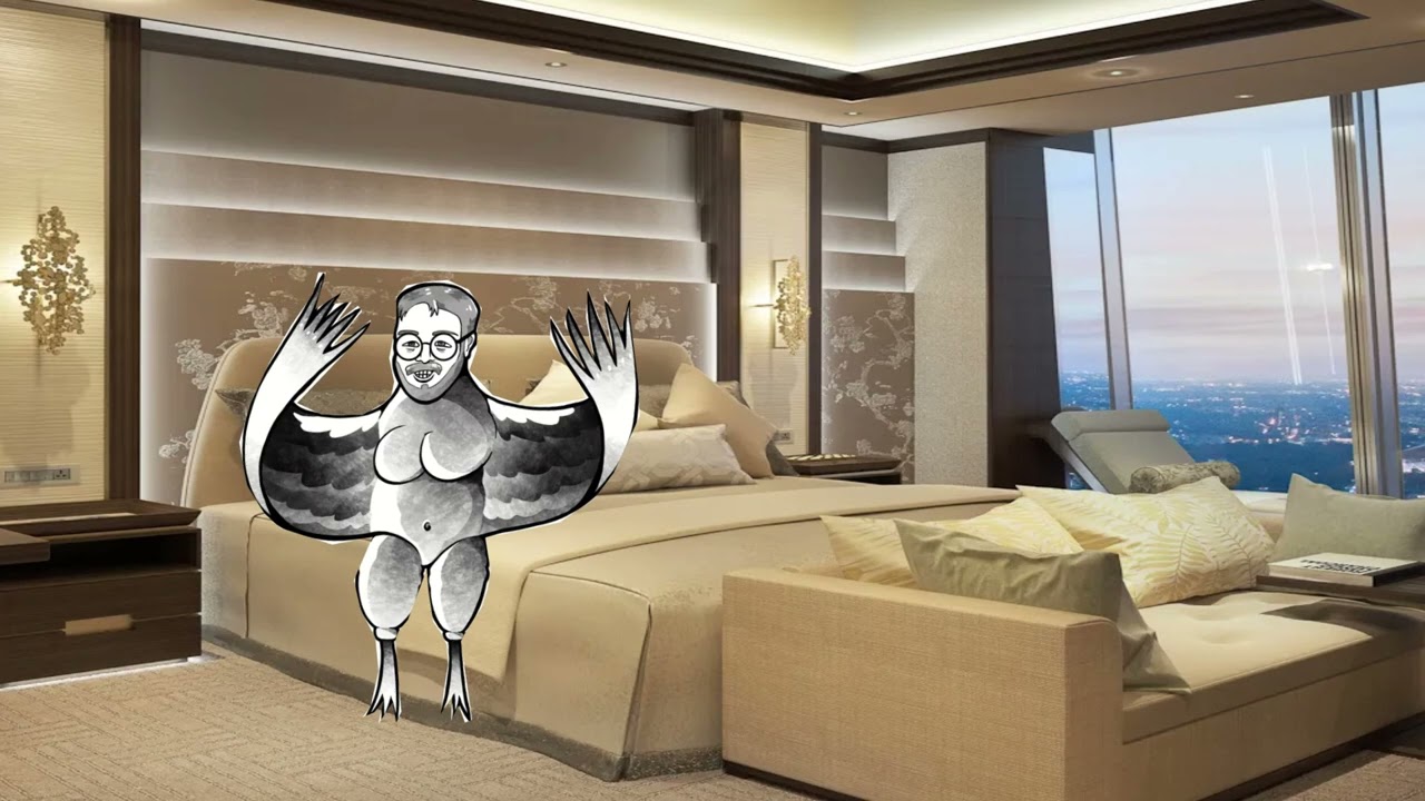 Wubby bird flies to Charlie