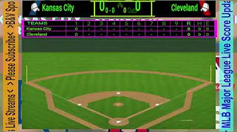 🔴LIVE Score : Cleveland Guardians vs Kansas City Royals | MLB Major League Match Live 08/27/24 | thumbnail