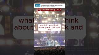 Is Musician Ray Charles A Punk Rocker?