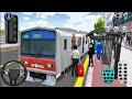 3D Driving Class Metro Train Gameplay 🚆 | Realistic Station Pickup &amp; Driving | GaMiNg WiTh CaR