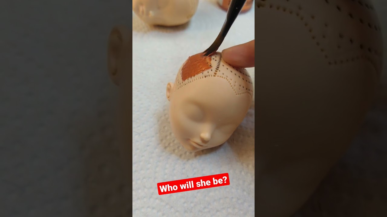 Rerooting process. New set of dolls coming soon! 