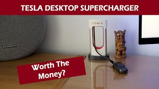 Tesla Desktop Supercharger Review [Phone Charger, Tesla Accessories]