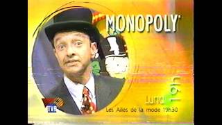 Pub Québec - Émission Monopoly Tva, 1997
