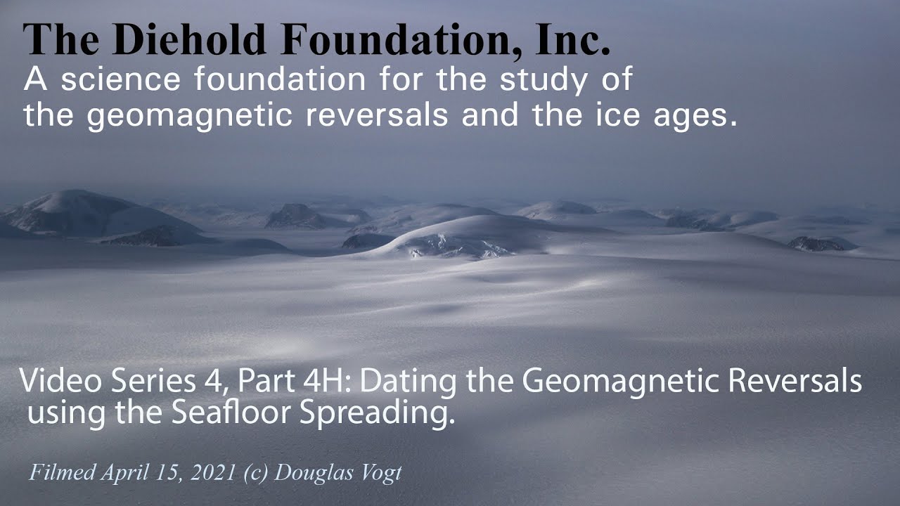 Series 4, Part 4H, Proving the 12068 year nova cycle with seafloor spreading of the magnetic field.