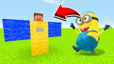 how to spawn a minions in minecraft