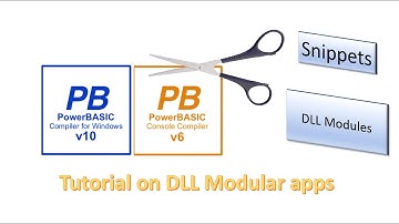PowerBasic Snippets - Tutorial on Modular programming with DLLs