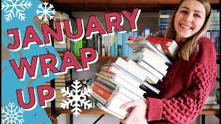 JANUARY READING WRAP UP // 18 books and a new favorite!