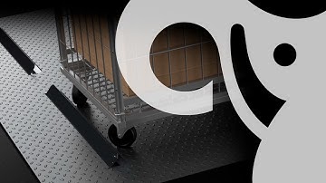 Secure Wheeled Cargo with ZEPRO Built In Roll Stops