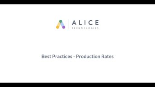 How to use production rates in ALICE?