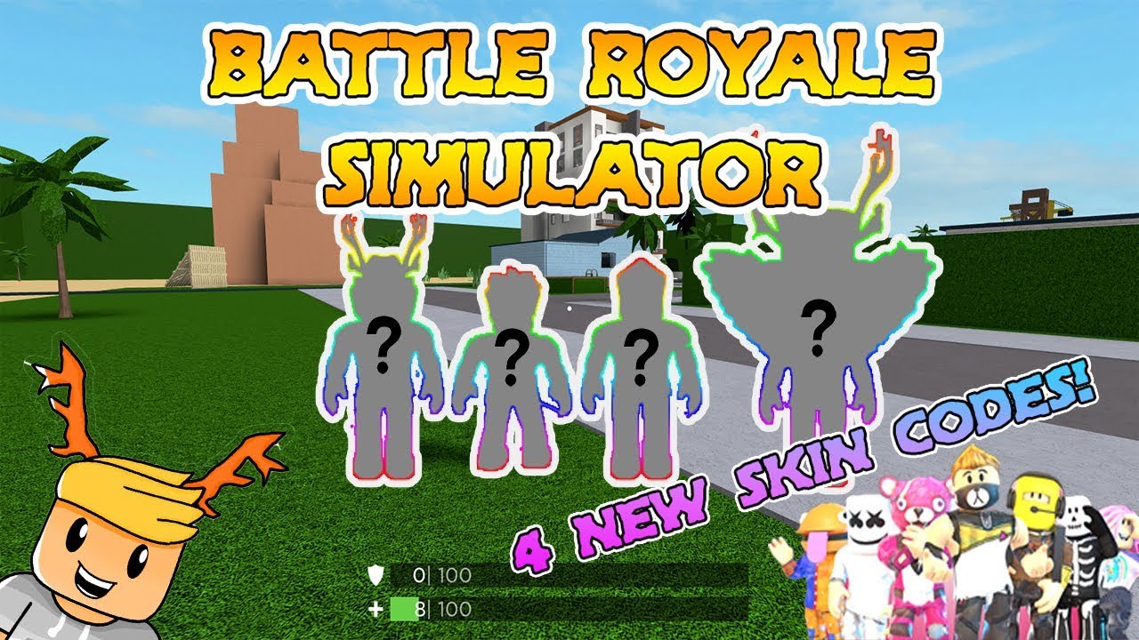 Codes for battle royale simulator roblox