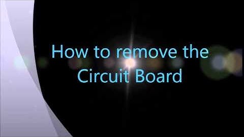 Xbox 360 Controller LED Bullet Button Tutorial Remove Circuit Board