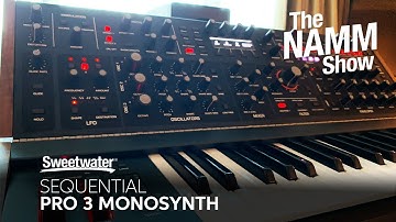 Sequential Pro 3 Multi-filter Mono Synth with Dave Smith at Winter NAMM 2020