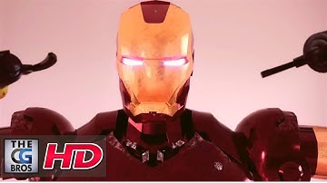 CGI 3D Animated Short: "Iron Man Suit Up! Blender 2.8" - by Alfie Vaughan | TheCGBros