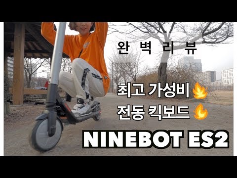 나인봇 ES2 NINEBOT ES2 실사용자가 알려주는 리얼 후기 (입문용 전동킥보드)