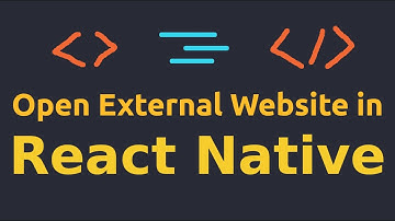 How to Open External Website in React Native
