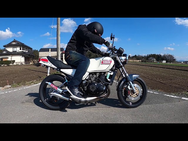 RZ250/350 カスタム k2-tec右２本出しチャンバー サウンド - YouTube