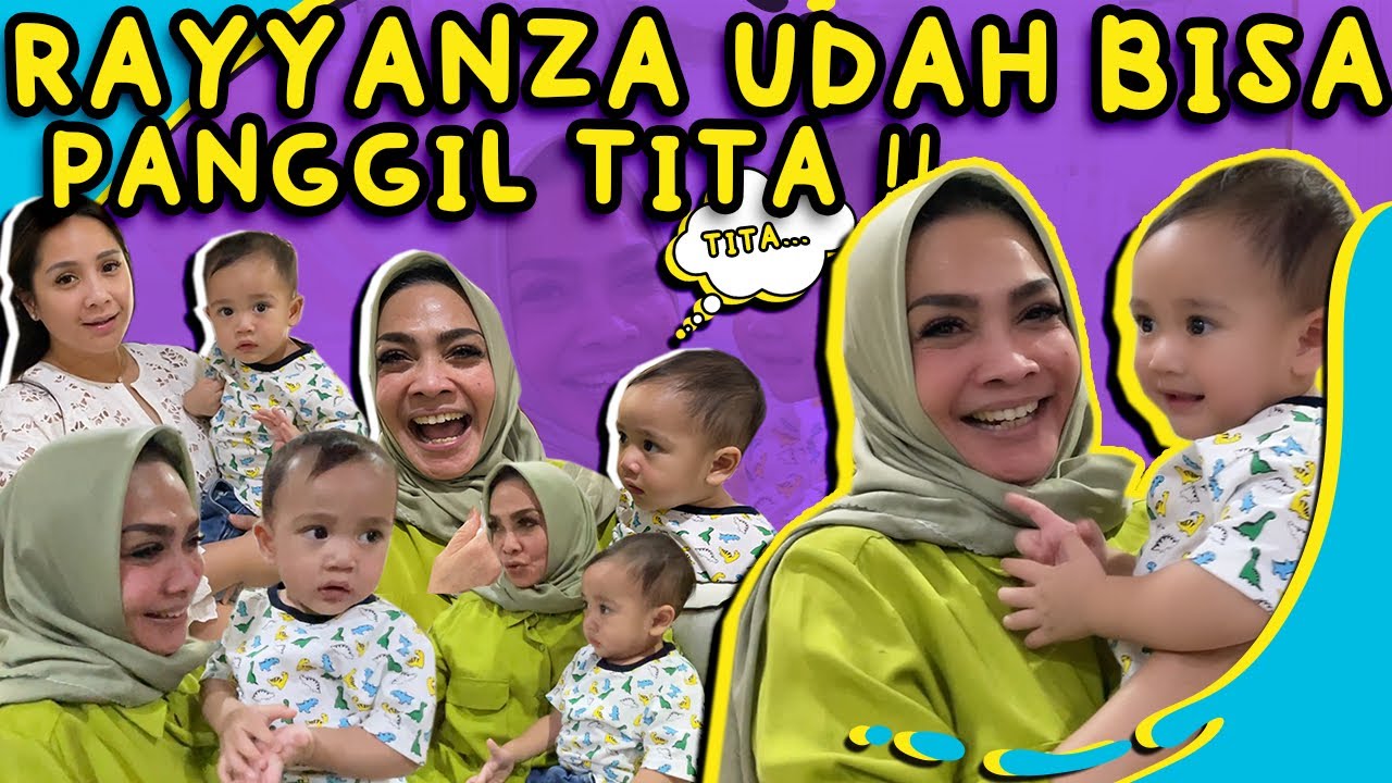 MAMA RIETA HAPPY BANGET !! RAYYANZA GEMESIN BISA PANGGIL TITA .. @Rans Entertainment