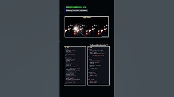 Happy Diwali Animation 👾👨‍💻 #webdesign #coding #coder #frontend #music #diwali #festival #shorts