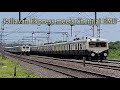 A fast pallavan express meets chennai emu electric train