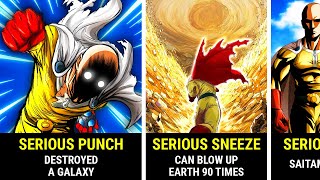 Every Time Saitama Used His TRUE POWER! (One Punch Man)